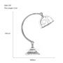 Medium Curve Study Lamp 