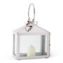 Stainless Steel Extra Small Rectangular Coach Lantern 