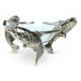 Three Leaping Fish with Glass Bowl | REPLACEMENT GLASS ONLY