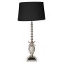 Pineapple Table Lamp with Black Shade 