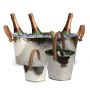 Superior Barware Bundle - Champagne Hammered Barware Set | MULTI-BUY