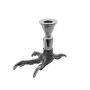 Small Claw Candle Holder - Nickel Finish