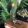 Small Claw Candle Holder - Nickel Finish