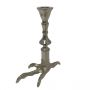 Claw Candle Holder - Nickel Finish