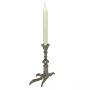 Claw Candle Holder - Nickel Finish