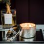 Small Vanilla Candle with Crystal Sphere Lid | UNBOXED SECOND