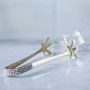 Crystal Detail Ice Tongs