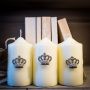 Set of Three Coronation Crown Candle Pins | PERFECTLY IMPERFECT