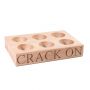 Six Egg Holder - 'Crack On'