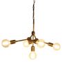 Fusion Pendant Light - Antique Brass Finish 