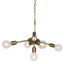 Fusion Pendant Light - Antique Brass Finish 