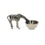 Giraffe Nibbles Bowl - Nickel Finish | PRE-ORDER - DUE LATE OCTOBER