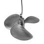 Propeller Pendant Light - Antique Silver 