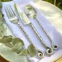 Hammered Shell 24 Piece Cutlery Set 