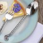 Hammered Shell Dessert Spoon