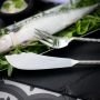 Hammered Shell Fish Knife
