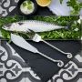 Hammered Shell Fish Knife