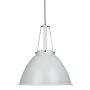 Domed Industrial Hanging Light - Light Grey