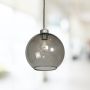 Globe Smoke Pendant Light