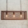 Triple Caged Hanging Light