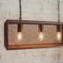 Triple Caged Hanging Light