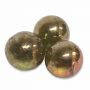 Antique Gold Marbles - Set of 200 Marbles