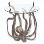 Large Octopus Table with Glass Top