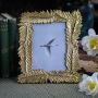 Gold Feather Photo Frame 