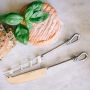 Polished Knot Traditional Cheese & Soft Cheese Knife Set | PERFECTLY IMPERFECT 