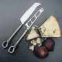 Polished Knot Traditional Cheese & Soft Cheese Knife Set 