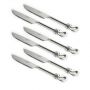 Set of Six Polished Knot Steak Knives | HANDMADE TO ORDER