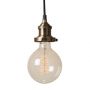 Prohibition Pendant Fitment - Antique Brass 