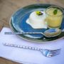 Round Hammered Dessert Spoon