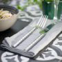 Round Hammered Dinner Fork
