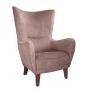 Romeo Velvet Dusty Pink Chair