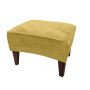 Romeo Velvet Lime Footstool