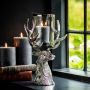 Stag Head Antler Hurricane Lantern | PRE-ORDER - DUE LATE SEPTEMBER