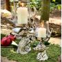 Stag Head Antler Hurricane Lantern | PRE-ORDER - DUE LATE SEPTEMBER