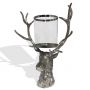 New Forest Stag Head Glass Hurricane Lantern  | REPLACEMENT GLASS ONLY