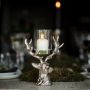 Mini Stag Head Hurricane Lantern | PRE-ORDER - DUE LATE AUGUST