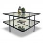 Smithfield Glass and Mirror Coffee Table