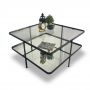 Smithfield Glass and Mirror Coffee Table