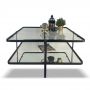 Smithfield Glass and Mirror Coffee Table
