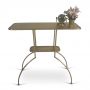 McCarthy Antique Brass Finish Console Table