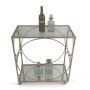 Olivia Brass Ring Design Drinks Trolley