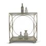 Olivia Brass Ring Design Drinks Trolley