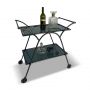 Marylebone Drinks Trolley with Smoked Glass Shelves