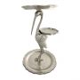 Three-Tier Stork Cake Stand - Silver Finish | PRE-ORDER - DUE MID AUGUST