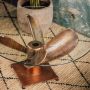 Large Propeller Table - Copper