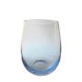 Set of Four Glass Tumblers - Azure